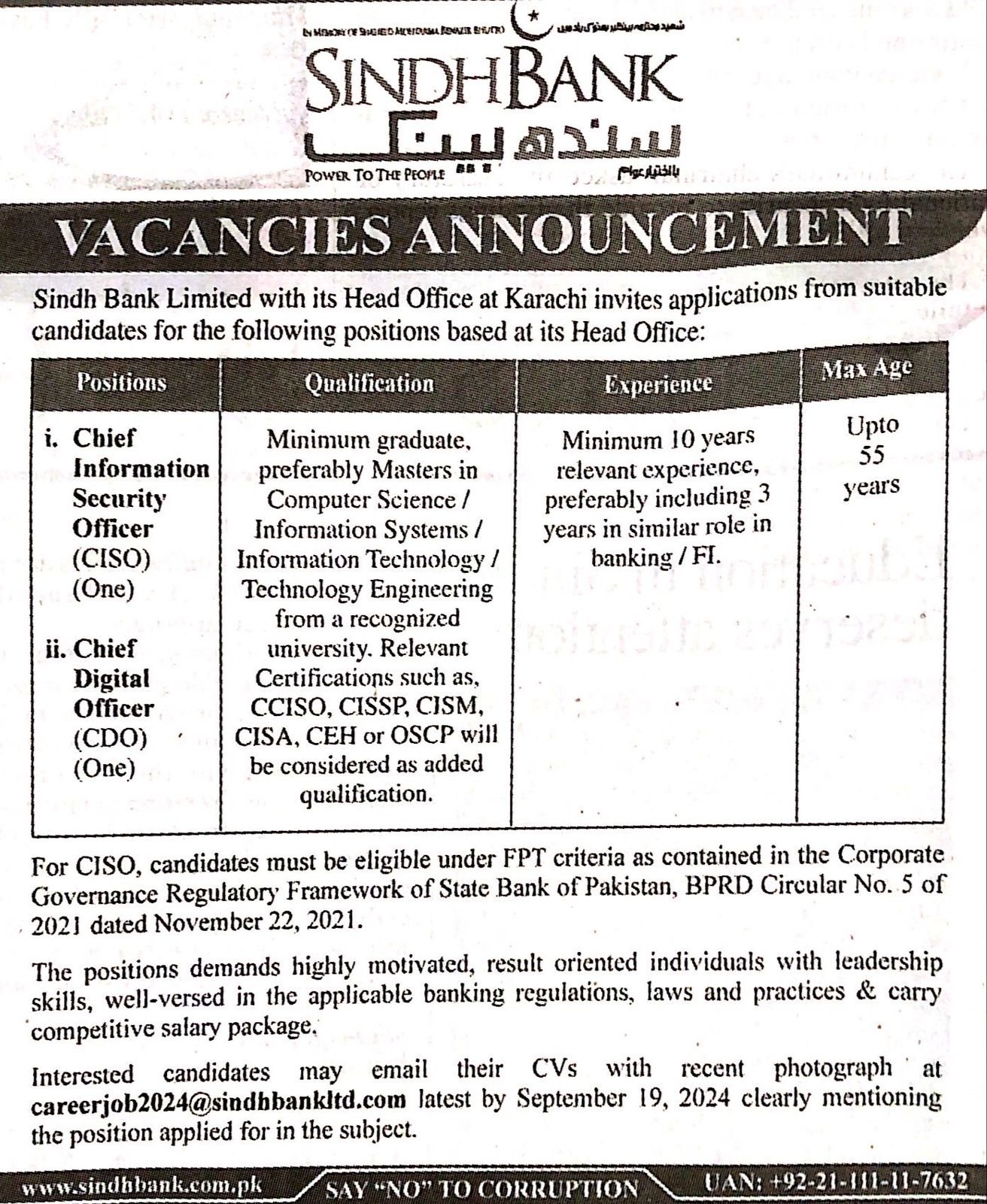 Chief Digital Officer 